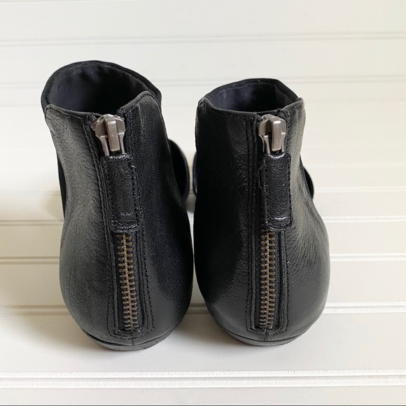 Eileen Fisher Black Allot Pointy Toe Flats 7.5 - Picture 3 of 14